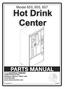 List of Figures. Hot Drink Center Parts Manual. Figure Title Page