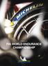 PRESS KIT FIA WORLD ENDURANCE CHAMPIONSHIP