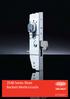 3540 Series Short Backset Mortice Locks. ASSA ABLOY, the global leader in door opening solutions 2