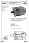 Fixed Displacement Pump A4FO Series 10 Axial Piston Unit, Swashplate Design