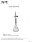 TPC. User Manual LED 55N. Cordless LED Curing Light. All instructions in this USER S MANUAL must be completely read before installation or operation.