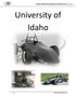 Vandal Hybrid Racing Sponsorship Packet University of Idaho.