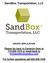 SandBox Transportation, LLC