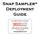 Snap Sampler Deployment Guide