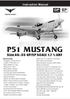 P51 MUSTANG Size GP/EP SCALE 1:7 ½ ARF