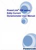 PowerLink GW series Eddy Current Dynamometer User Manual