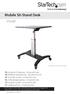 Mobile Sit-Stand Desk