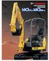 The Mini Excavator, Reinvented by Yanmar A Whole Line Up of High Performance Features for Professionals. Raise the arm to detach.