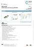 Data sheet. E-DAT Industry RJ45 field plug PROFINET. Illustrations P/N PI EAN Product specification. Page 1/