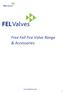 Free Fall Fire Valve Range & Accessories