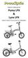 Owner s Manual for. Puma LPX & Lynx LPX. Lithium Polymer Powered Electric Folding Bikes