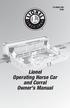 Lionel Operating Horse Car and Corral Owner s Manual /08