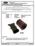 M-9603-FST FOCUS ST COLD AIR INTAKE KIT INSTALLATION INSTRUCTIONS