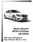 What s New for MY2016 S-Class (W/V222) MBC Product Management Date of Revision: March 11, Mercedes-Benz Canada. Product Management 2016 S-Class