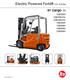 Electric Powered Forklift ton