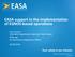 EASA support in the implementation of EGNOS-based operations