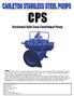 CPS. Horizontal Split Case Centrifugal Pump