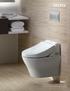 CONNECT+ WALL-HUNG TOILET & WASHLET KIT