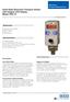 Solid State Electronic Pressure Switch with Integral LED Display Model PSD-10