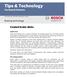 Tips & Technology For Bosch Partners