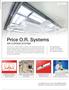Price O.R. Systems AIR CURTAIN SYSTEM