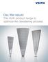 Disc filter rebuild The Voith product range to optimize the dewatering process