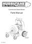 Commercial Debris Blower. Parts Manual. Patent Number 7,841,044,B1