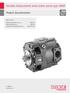 Variable displacement axial piston pump type V80M