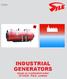 INDUSTRIAL GENERATORS. steam or overheated water 97/23/CE - P.E.D. certified