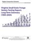 Virginia Small Grain Forage Variety Testing Report: Long-Term Summary ( )