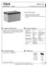 UZB GENERAL DESCRIPTION 2. SHORT-FORM DATA 3. ORDER NUMBERS 4. MARKINGS BATTERY REPLACEMENT BATTERY REPLACEMENT 12V, 12AH 1/6.