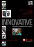 INNOVATIVE. products for the automation industry
