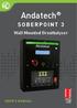 Andatech SOBERPOINT 3. Wall Mounted Breathalyser USER S MANUAL