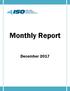 Monthly Report December 2017