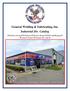 General Welding & Fabricating, Inc. Industrial Div. Catalog