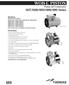 WOB-L. PISTON Pumps and Compressors. 607/668/669/688/689 Series MODELS: