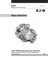 Eaton Medium Duty Piston Pump. Repair Information. Model Variable Displacement Piston Pump