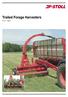 Trailed Forage Harvesters FCT 1355