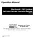 Operation Manual. Electronic XHI System. High Output Electronic Preservative Applicator Metric. Electronic XHI-17-OPR-M 4/17