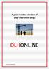 A guide for the selection of alloy steel chain slings DLHONLINE. DLH Online Guides 02/14