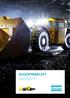 SCOOPTRAM ST7. Underground, small size loader with 6.8-tonne capacity