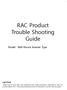 RAC Product Trouble Shooting Guide