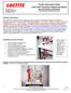 Product Description Sheet Posi-Link Volumetric Dispensing System See Item Numbers listed below North American Engineering Center