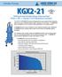 KGX2-21. Grinder Pumps. 2HP Dual Seal Grinder Pump, External Start (Class 1, Div. 1, Groups C & D Hazardous Location) Performance Curve