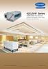 42CLS-W Series Chilled Water Fan Coil Unit Ceiling Concealed - Duct Type Nominal: 400-2,000 CFM