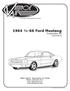 1964 ½-66 Ford Mustang Evaporator Kit (554164)