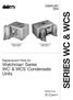 SERIES WC & WCS. Watchman Series & WCS Condensate Units. Replacement Parts for. Hoffman PARTS LIST DN0436. Hoffman Pump