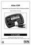 Atlas ESR. User Guide. Capacitance and Equivalent Series Resistance Meter. Model ESR60 (Enhanced)