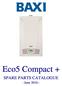 Eco5 Compact + SPARE PARTS CATALOGUE. - June