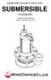 SUBMERSIBLE MAGNETIC DRIVE PUMP SUBMERSIBLE YD-5002GWN. INSTRUCTION MANUAL Version: (for U.S.A)
